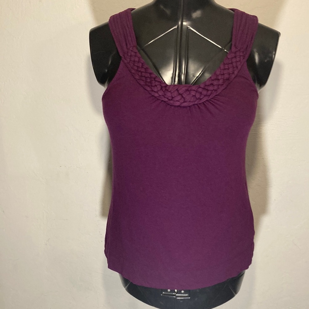 Merona Target Small Women’s Sleeveless Purple Top